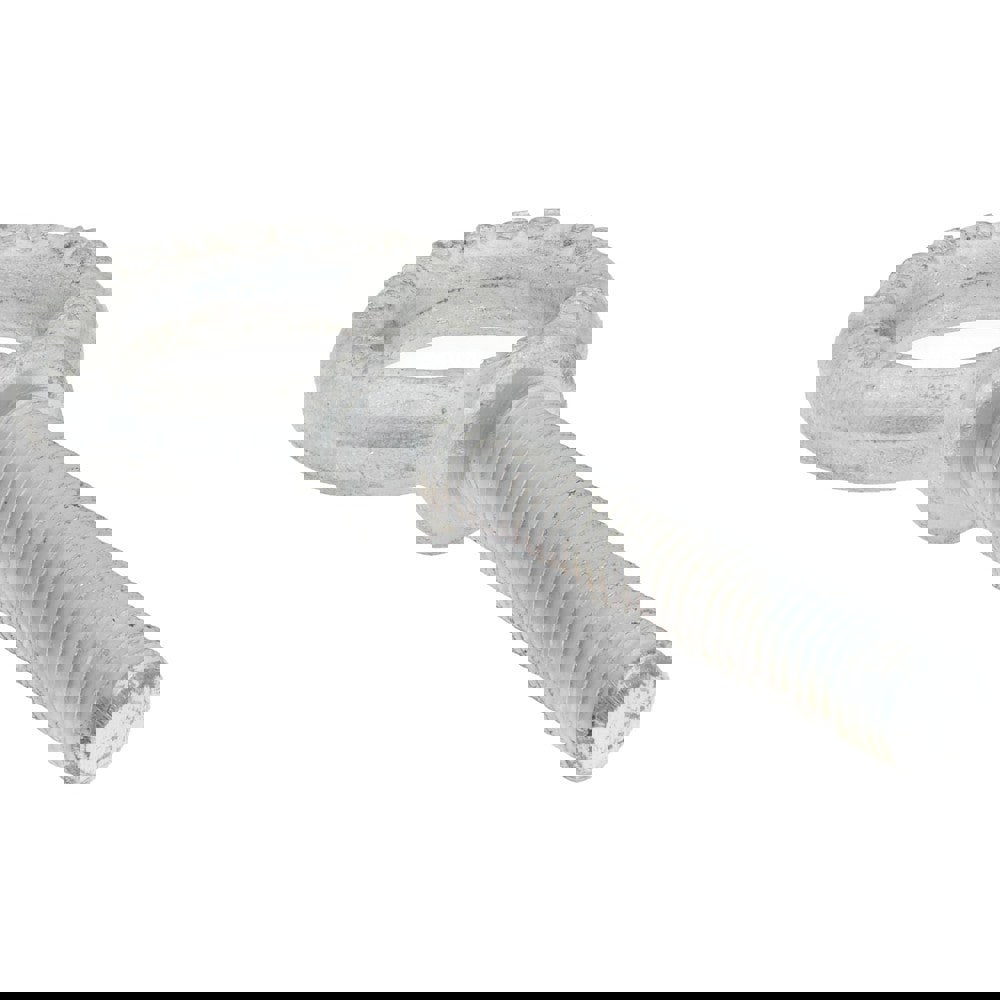 Fixed Lifting Eye Bolt: With Shoulder, 2,600 lb Capacity, 1/2-13 Thread, Grade C-1035 Steel